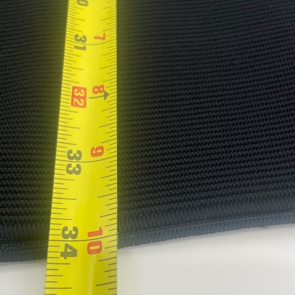 Ralph Lauren Collection Mini Black Mock Neck Dress 60s Ribbed Boxy Short Runway - Picture 7 of 11